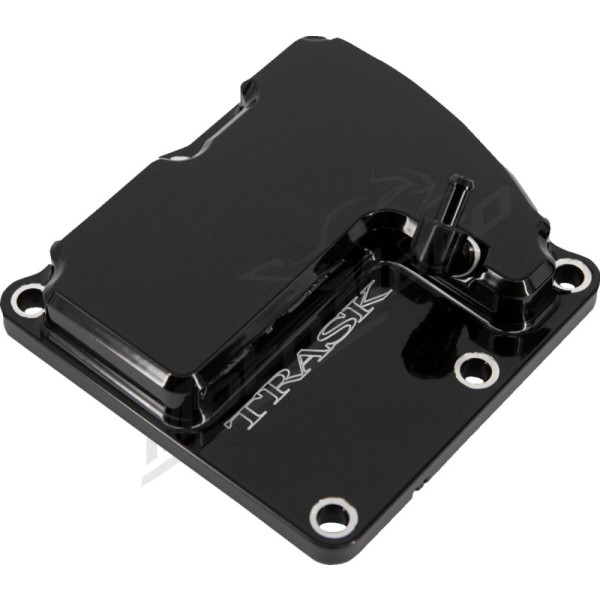 TRASK CheckM8™ Vented Transmission Top Cover Harley Davidson FLDE / FLHT / FLHTK / FXDR 1750-1977cc 17-24
