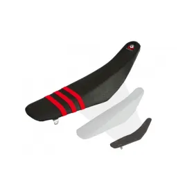 Blackbird sėdynė Honda CRF 250-450R 13-17 Juoda/Raudona