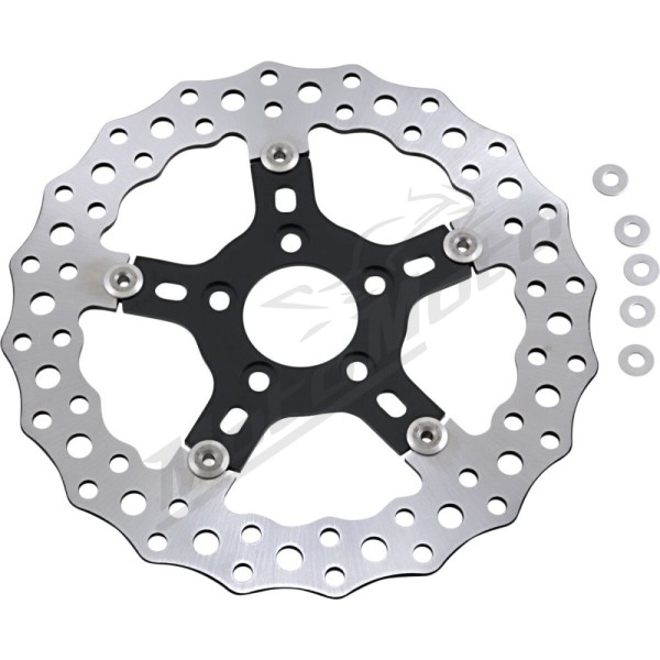 ARLEN NESS Jagged Floating Rotor Harley Davidson FLD / FLHR / FLHRCI / FLHTCU / FLS 883-1800cc 00-17