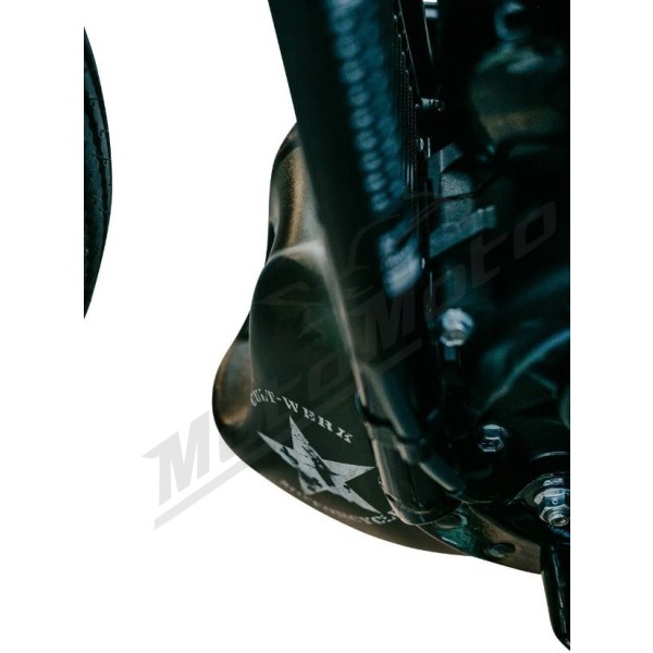 CULT WERK Front Spoiler Bobber Black Harley Davidson 1750-1923cc 2018-2026