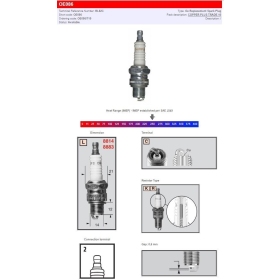 CHAMPION S-Plug Aprilia / Maico / Peugeot / Vespa 50-125 53-16