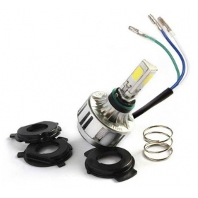LED lemputė RACETECH R3000 12V/ 32W (su adapteriais į H1 / H2 / H3 / H4 / H7 / KTM / SHERCO)