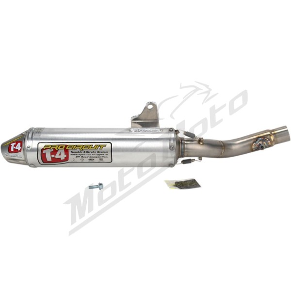 PRO CIRCUIT T-4 Silencer Stainless Steel/Aluminum Honda XR 600/650 85-14