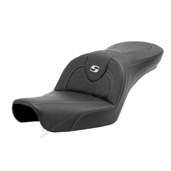 SADDLEMEN Roadsofa Carbon Fiber Seat Harley Davidson FXD / FXDL / FXDX  / FXDXT 1340-1450 96-03