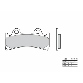 BREMBO Street Sintered stabdžių trinkelės priekinės YAMAHA FZR / YZF 750-1000cc 1993-1996
