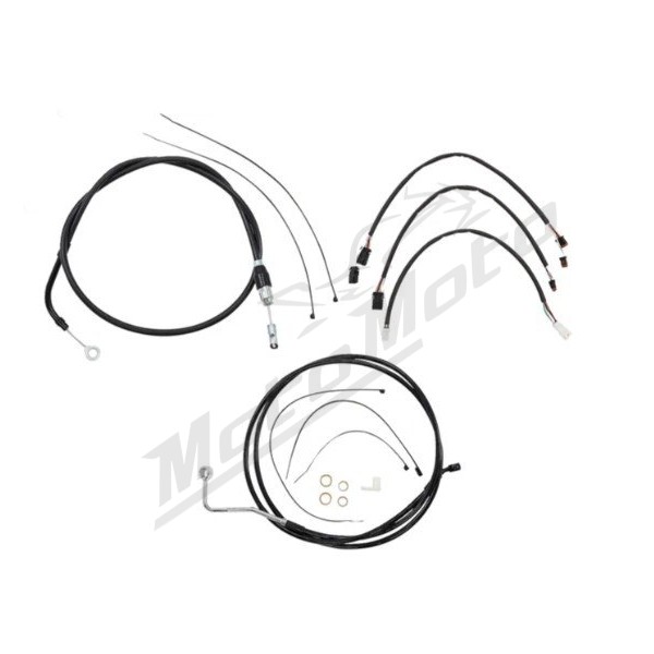 MAGNUM SHIELDING XR Handlebar Installation Kit Black 38/43cm Harley Davidson FLH / FLHTK / FLHXS / FLHXST 1750/1977 21-24