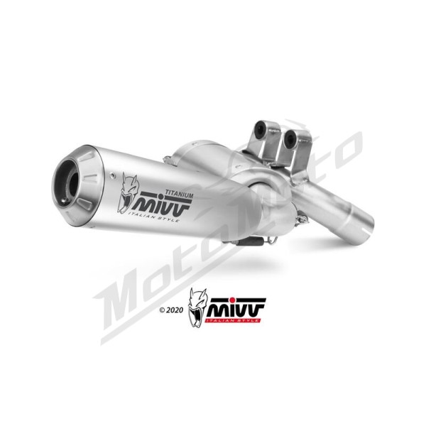 MIVV X-M1 Slip-on muffler BMW F 900 20-25