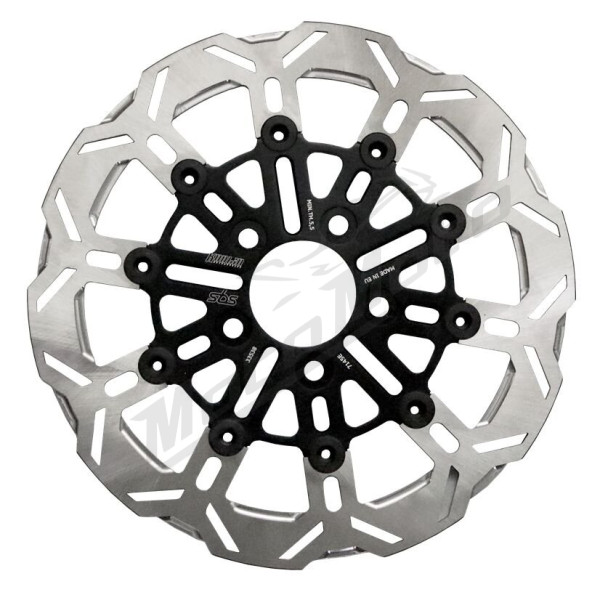 SBS Rear Brake Rotor Designed by Kodlin Harley Davidson FXST / FXDL / FXDC / FLD / FLSB 1450-1923cc 04-25