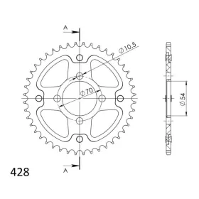 Supersprox Stealth Rear sprocket Gold 42t