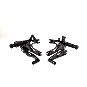 GILLES FXR galinis pakojis Juodas BMW HP4 / S 1000 R / RR 2010-2016