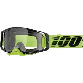100% Armega Goggle (Clear lens) Yellow