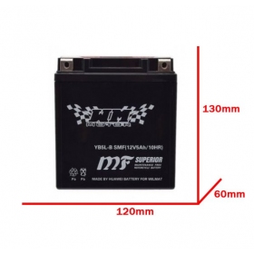 Battery YB5L-B SMF 12V / 5Ah