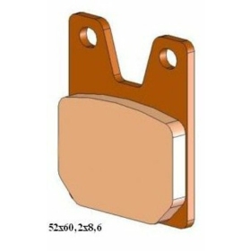 FRIXXION Scooter Sintered Metal Brake pads - DB2049RD-N2