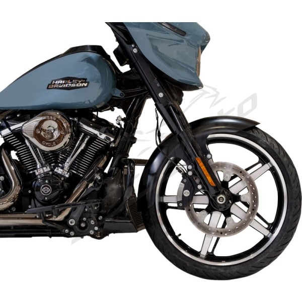 KLOCK WERKS "Tire Hugger" priekinis purvasaugis HARLEY DAVIDSON FLTRXSE 1923-1977 23-25