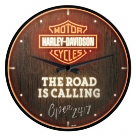 Laikrodis HARLEY-DAVIDSON THE ROAD IS CALLING