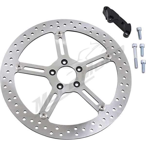 ARLEN NESS Big Brake Floating Rotor Kit Harley Davidson FLS / FLSS / FLSTC / FLSTF / FLSTFBS 1584-1690cc 06-17