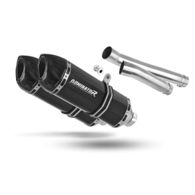 MuZ MZ 1000 S 2004-2007 Exhaust Silencer Muffler HP1 BLACK + dB killer