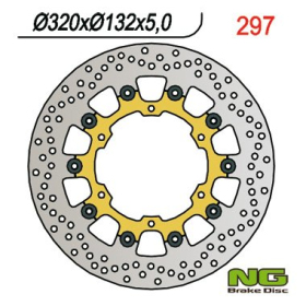 NG BRAKES Front Floating Brake Disc 320mm Yamaha FJR / MT / V-Max 1000-1700cc 03-16