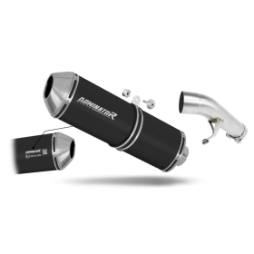 Suzuki GSF 1250 N / S BANDIT 2007-2016 EU Approved Exhaust Silencer OVR BLACK