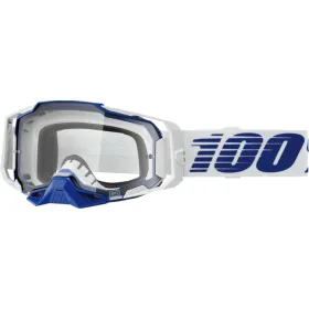 100% Armega Goggle (Clear lens) Blue