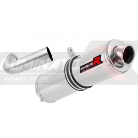 Exhaust silencer Dominator ROUND MOTO GUZZI BREVA 850 2007-2009