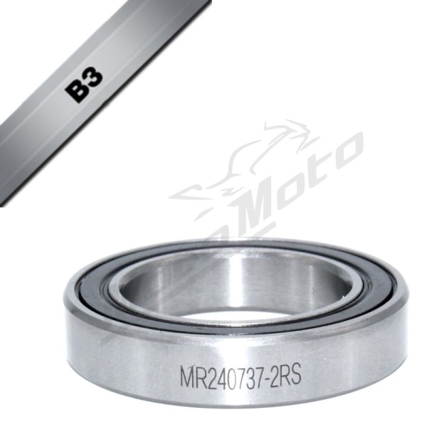 BLACK BEARING B3 Bearing 24.07x37x7 mm MR240737-2RS