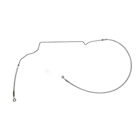 MAGNUM SHIELDING XR Front Upper Brake Line Kit ABS Chrome Indian Scout 999 18-22 94cm
