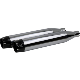 KHROME WERKS 3-1/2" Slip-On Mufflers Harley Davidson FLFB / FLFBS / FLSL / FXBB / FXBR / FXBRS / FXLR / FXLRS 1750-1868 18-24
