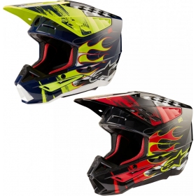 Krosinis šalmas Alpinestars S-M5 Rash