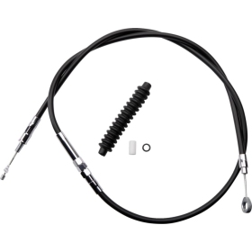 DRAG SPECIALTIES High-Efficiency Black Vinyl Clutch Cable ​​​​​​​Harley Davidson FXSTB / FXSTBI 1340-1584cc 98-09