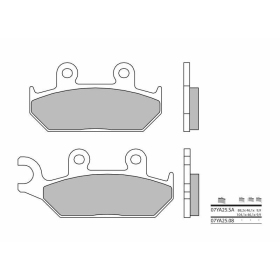 BREMBO Street Carbon Ceramic Brake pads rear ​​​​​​​YAMAHA TZR 50 1993-2002