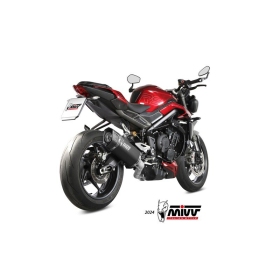 MIVV SR-1 Full Exhaust System TRIUMPH STREET TRIPLE 765