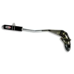 BIG ONE Factory Exhaust Steel Pipe/ Black Aluminium Silencer FANTIC 50 2015->