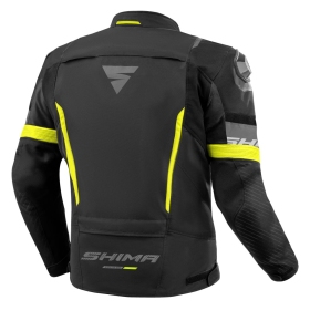 SHIMA SOLID 2.0 MEN Textile Jacket Black / Yellow