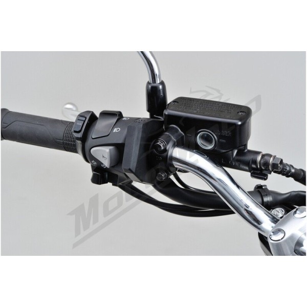 DAYTONA Slim USB Type-A Power Supply (2 inputs) - Handlebars Ø22,2/25,4mm