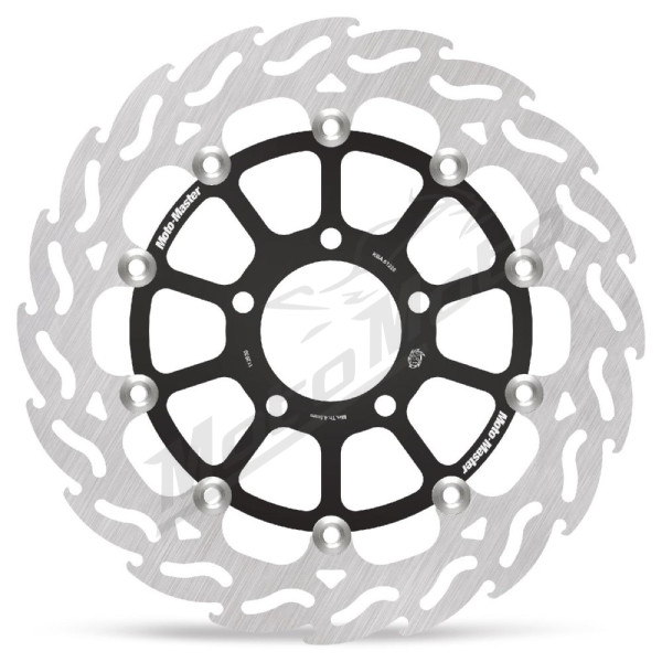 MOTO-MASTER Flame Front Left Float Brake Disc Kawasaki / Suzuki 650-1250 02-12
