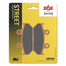 Sbs stabdžių trinkelės 647HS Sintered CAGIVA / HONDA