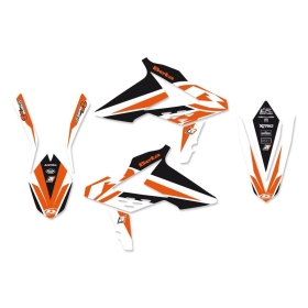 BLACKBIRD Dream Graphic 4 Grafikos rinkinys Beta RR 350-498cc 2013-2017