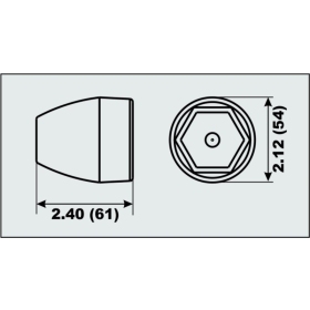 Perf anods variklio tvirtinimo dalis Mercruiser Bravo 3