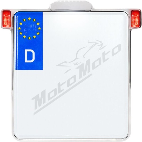 HEINZ BIKES Universal License Plate Holder With LED Lights