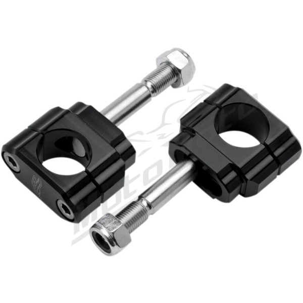 RENTHAL Rubber-Mounted Handlebar Clamp Ø28,6 AJP / Kawasaki / Yamaha 125-610 08-26