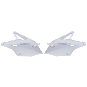 Side covers white ​​​​​​​CEMOTO KAWASAKI KX 450 2016-2018