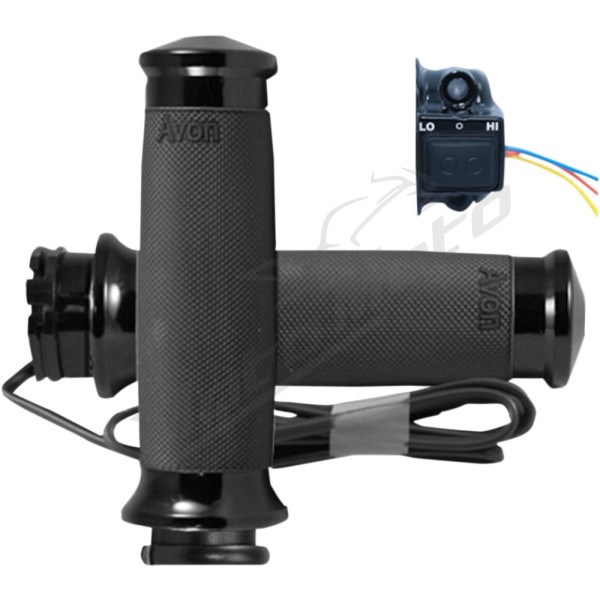 AVON GRIPS Heated Grips Harley Davidson 883–1800cc 1986–2022