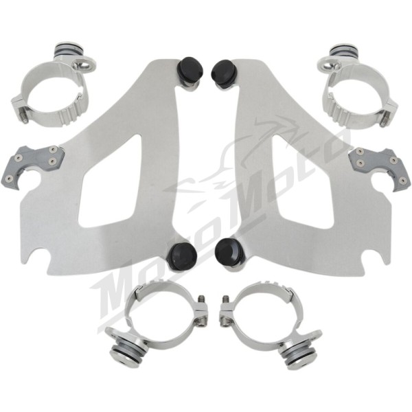 MEMPHIS SHADES HD Bullet Fairing Trigger-Lock Hardware Kit Harley Davidson FXSB / FXSBSE / FXSE 1690-1800 13-17