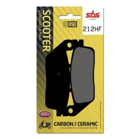 SBS HF Street Ceramic Brake Pads Rear 212HF Kymco Myroad / Xciting 400-700 05-24 