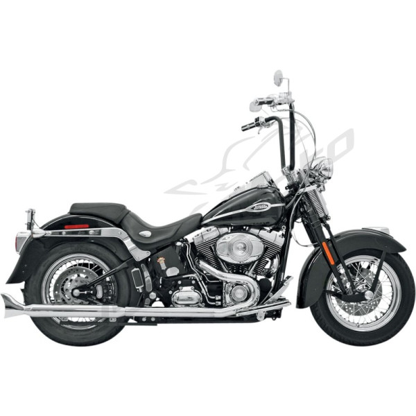 Dviguba išmetimo sistema BASSANI XHAUST Harley Davidson 1450-1800cc 1997-2017