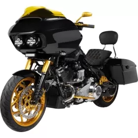 ARLEN NESS Method No Flex Fork Legs Harley Davidson FLH / FLHFB / FLHR / FLHRC / FLHRXS / FLHT / FLHTCU / FLHTCUL 1690-1923cc 14-24
