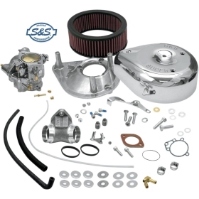 S&S CYCLE Super E Carburetor Kit with Manifold Harley Davidson FLHS / FLHT / FLHTC 1340cc 86-90