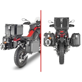 Givi PL ONE-FIT pannier holder for MONOKEY® CAM-SIDE configuration Aprilia Tuareg 660 21-23