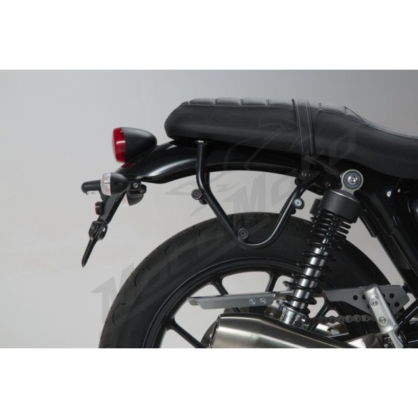 SW-MOTECH Legend Gear LC1 šoninės daiktadėžės Brown Edition Triumph Street Cup / Street Twin 900 16-22